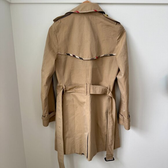 Burberry London Chelsea Trench Coat Size UK8 - Picture 3 of 11